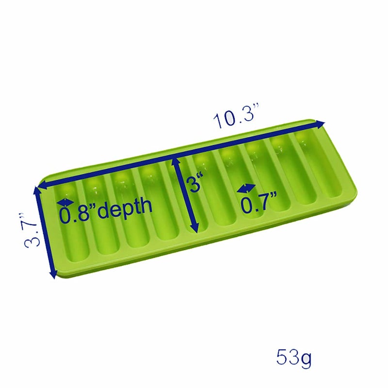 X-Haibei 12-Cavity Silicone Mold for Chocolate Sticks, Crayons, Candies, and Egg Rolls,Jello,Caramels Ice Cube â€“ and Easy Release â€“ Perfect for DIY Crafts, Baking, and Cooking, 1oz per cell - Image 5
